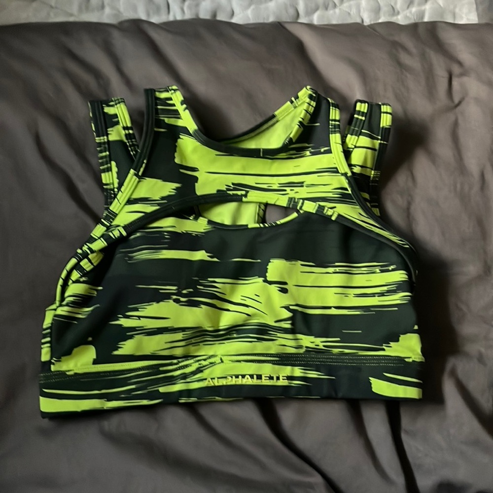 Alphalete sport bra ever worn